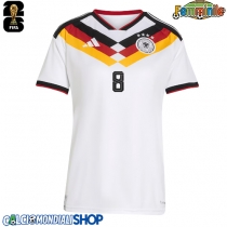 Maglie da calcio Germania Leon Goretzka #8 Prima Maglia Femminile Mondiali 2026  Manica Corta